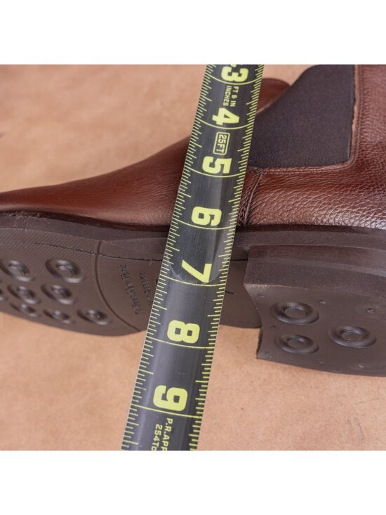 Adam Derrick by Boot NY Men Brown Leather Dress Chelsea Ankle Boots sz 7 main image 5